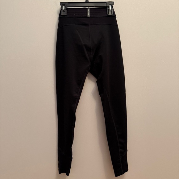 Nike Pro Men’s Leggings Black with White Logo Size M - Picture 3 of 3